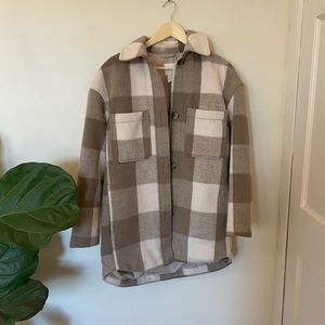 H&M Oversized Shacket Size X-Small